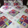 Luxurious Vibrant flat bed sheets set