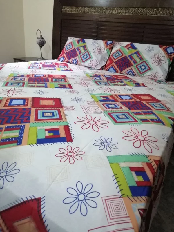 Vibrant Flat Luxurious sheet set