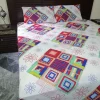 Vibrant Flat Luxurious bed sheet