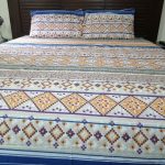 Luxurious Vibrant flat bed sheets set