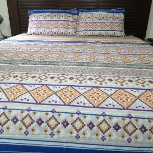 Luxurious Vibrant flat bed sheets set