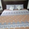 new collection brown cotton sheet