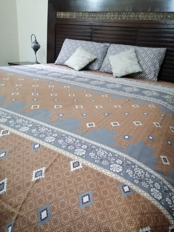 brown cotton sheet king size
