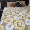 Luxurious floral bed sheets set