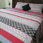 luxurious red flat bed sheets