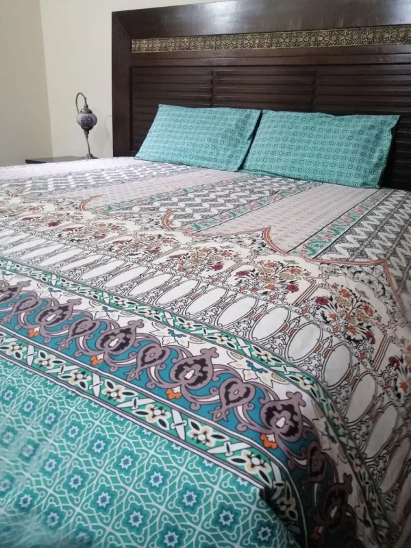 aqua luxurious bed sheets